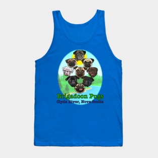 Brigadoon Pugs, Clyde River, Nova Scotia Tank Top